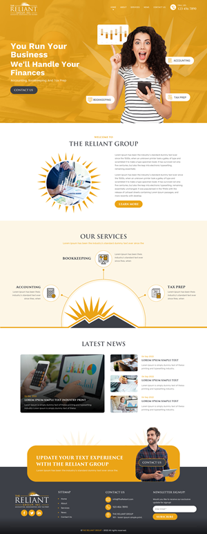 Web Design by rightway for this project | Design: #29390683