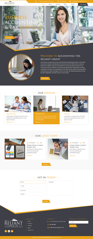 Web Design by rightway for this project | Design: #29390685