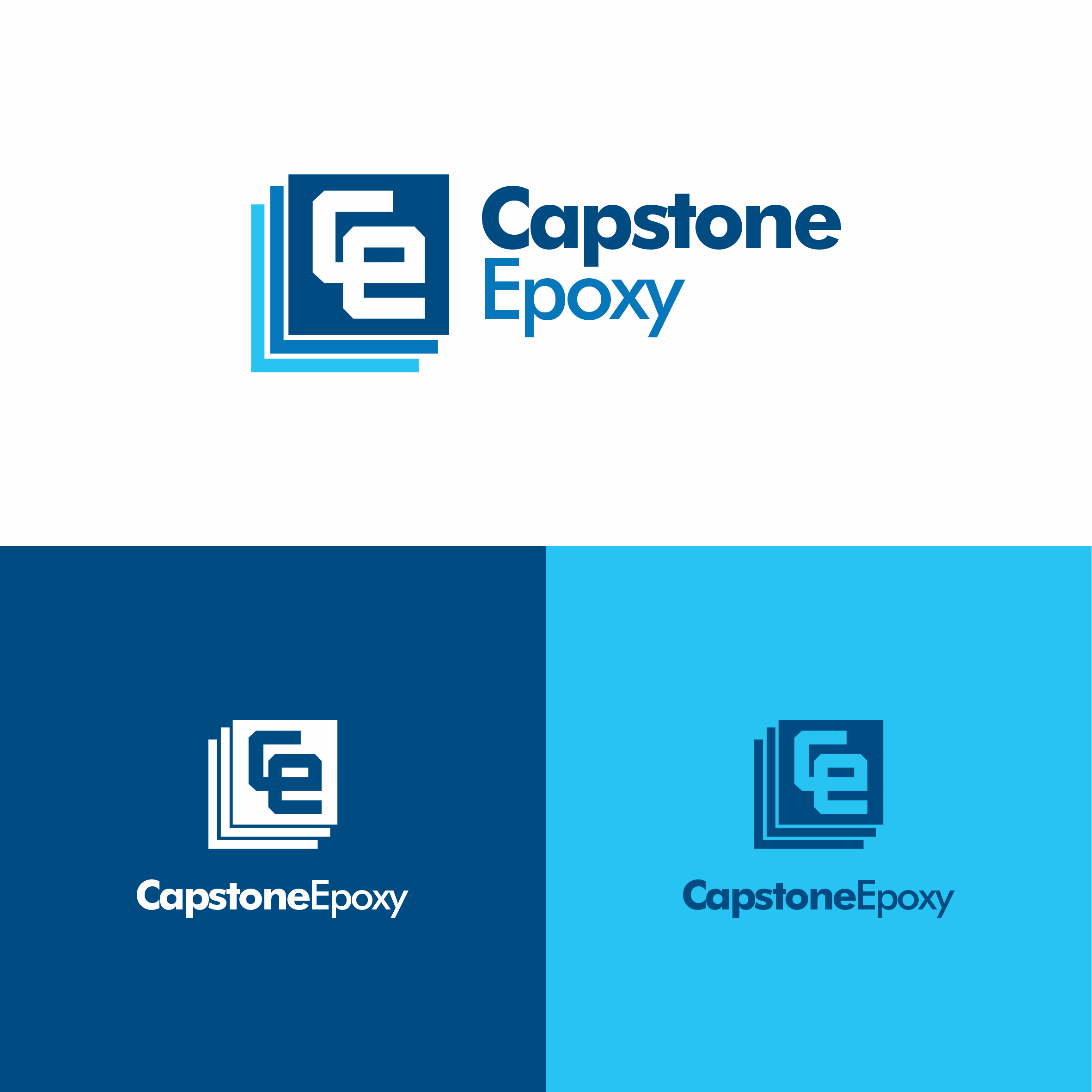 Logo Design by Design by Nilahm for Capstone Epoxy | Design #29377194
