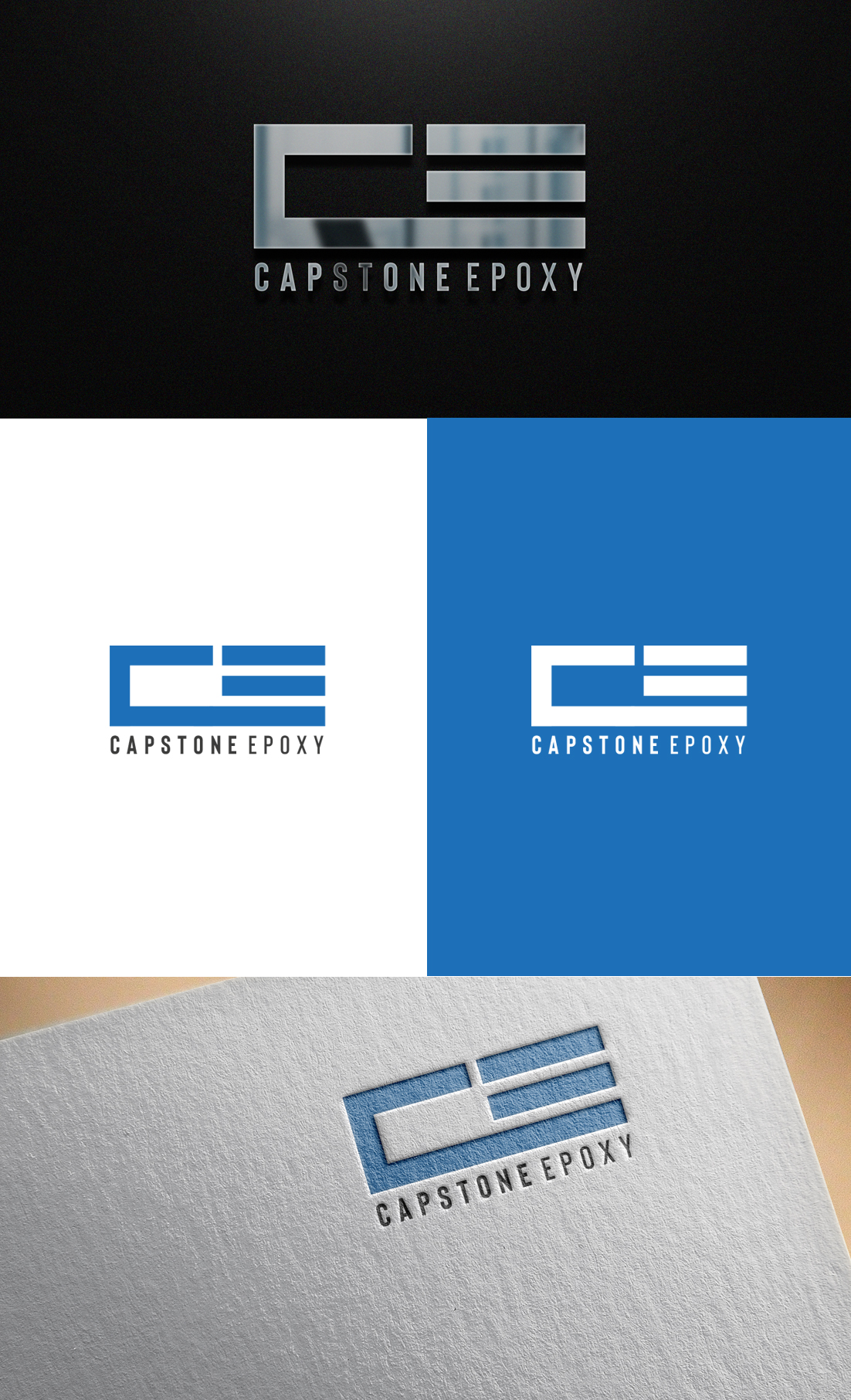 Logo Design by GLDesigns for Capstone Epoxy | Design #29374569