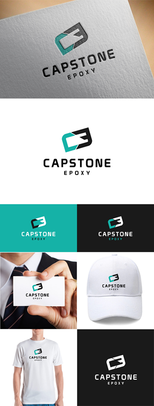 Logo Design by fly  design for Capstone Epoxy | Design: #29385085
