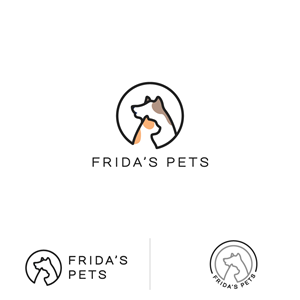 Fridas Pets | Logo Design by Franabanana