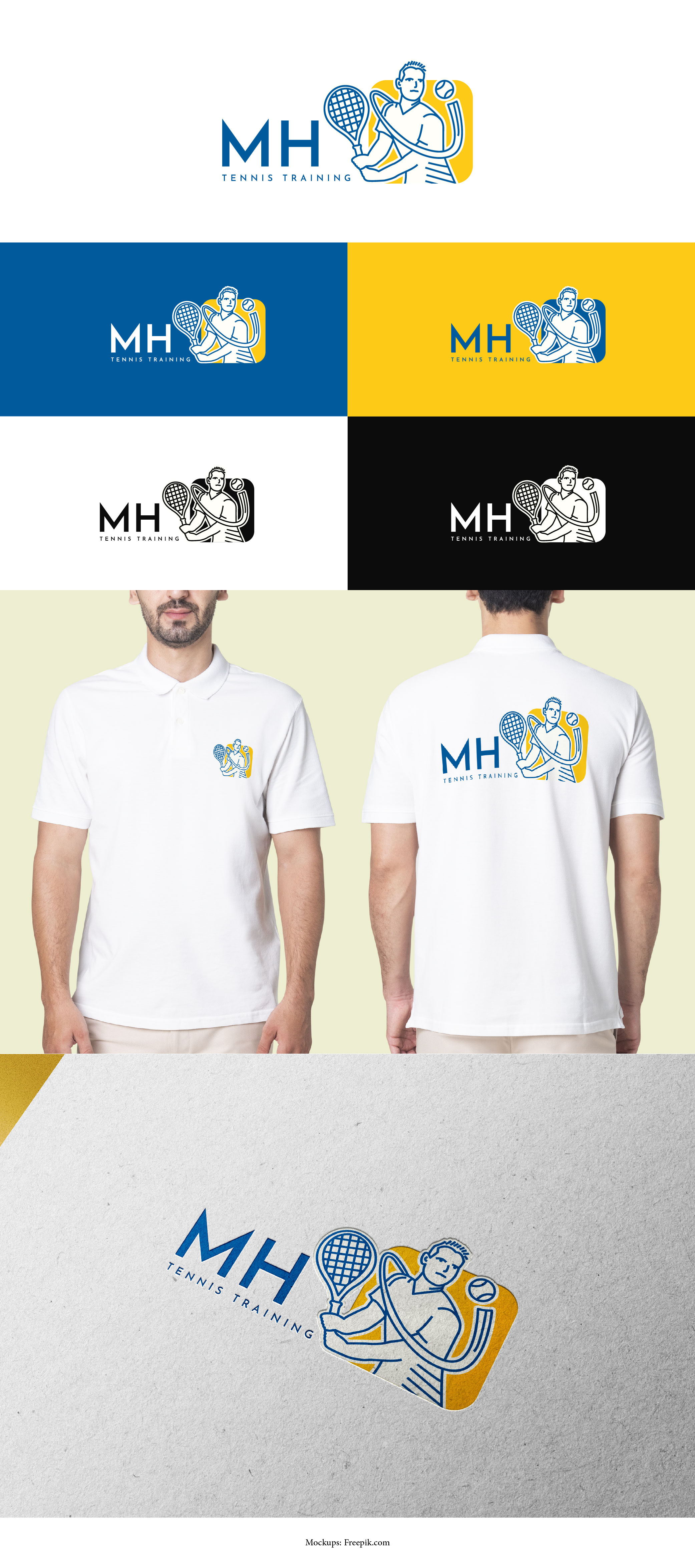 Design de Logo par ALMANAL GRAPHICS pour Martin Horvath Tennis Training | Design #29390175