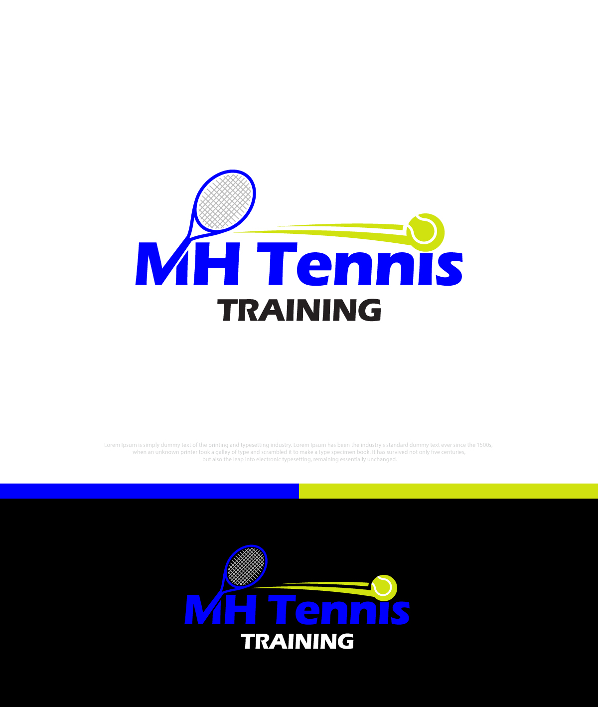 Diseño de Logo por ecorokerz para Martin Horvath Tennis Training | Diseño #29381604