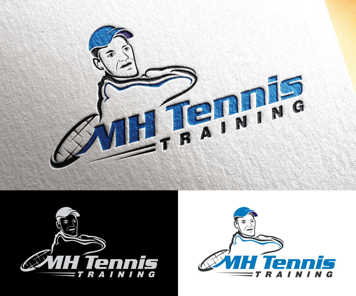 Logo Design by Dot Design 3 for Martin Horvath Tennis Training | Design #29380244