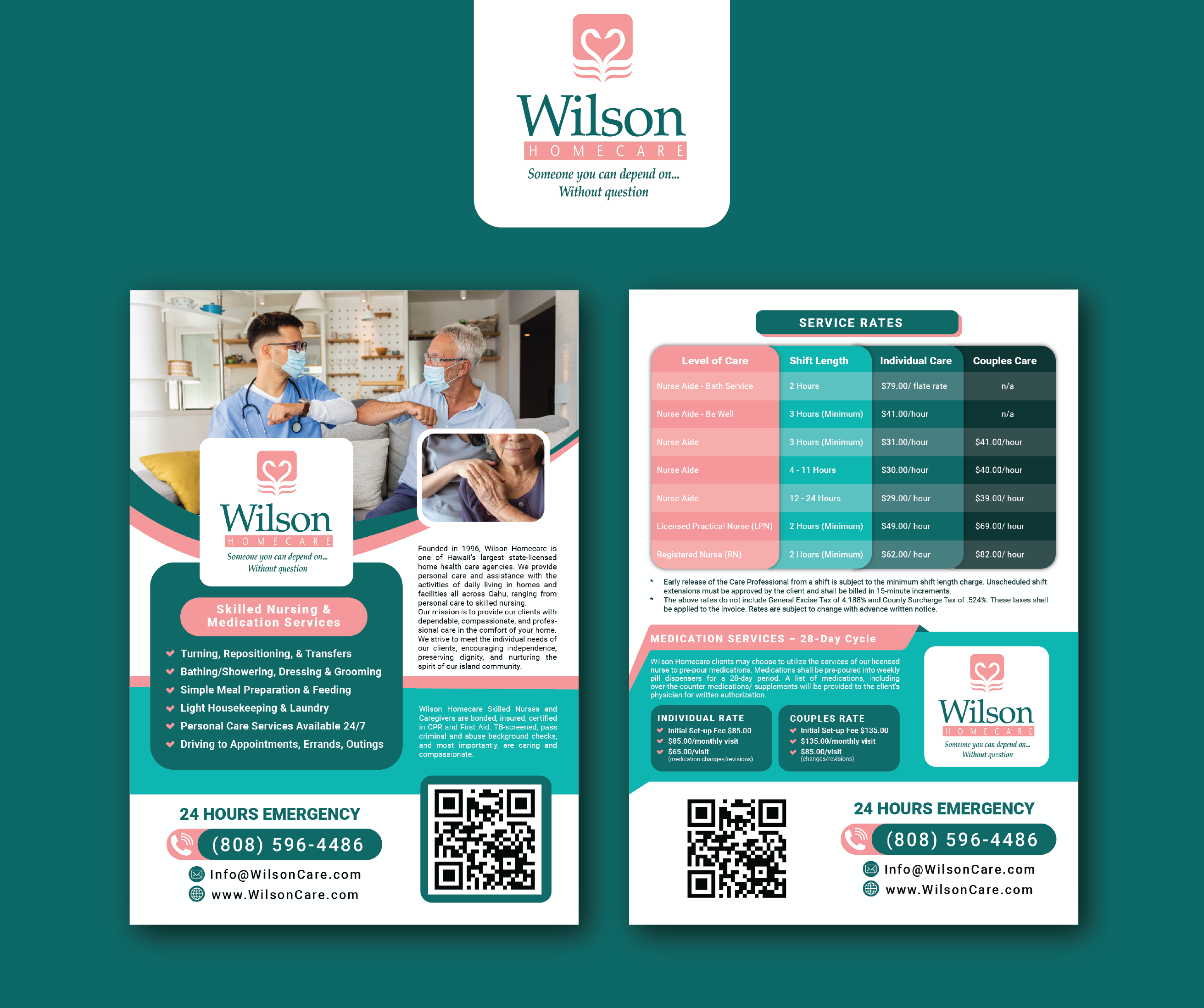 Flyer-Design von Thanh La für Wilson Care Group | Design #29394216
