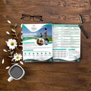 Design de Flyer par Sun Creative pour Wilson Care Group | Design : #29393603