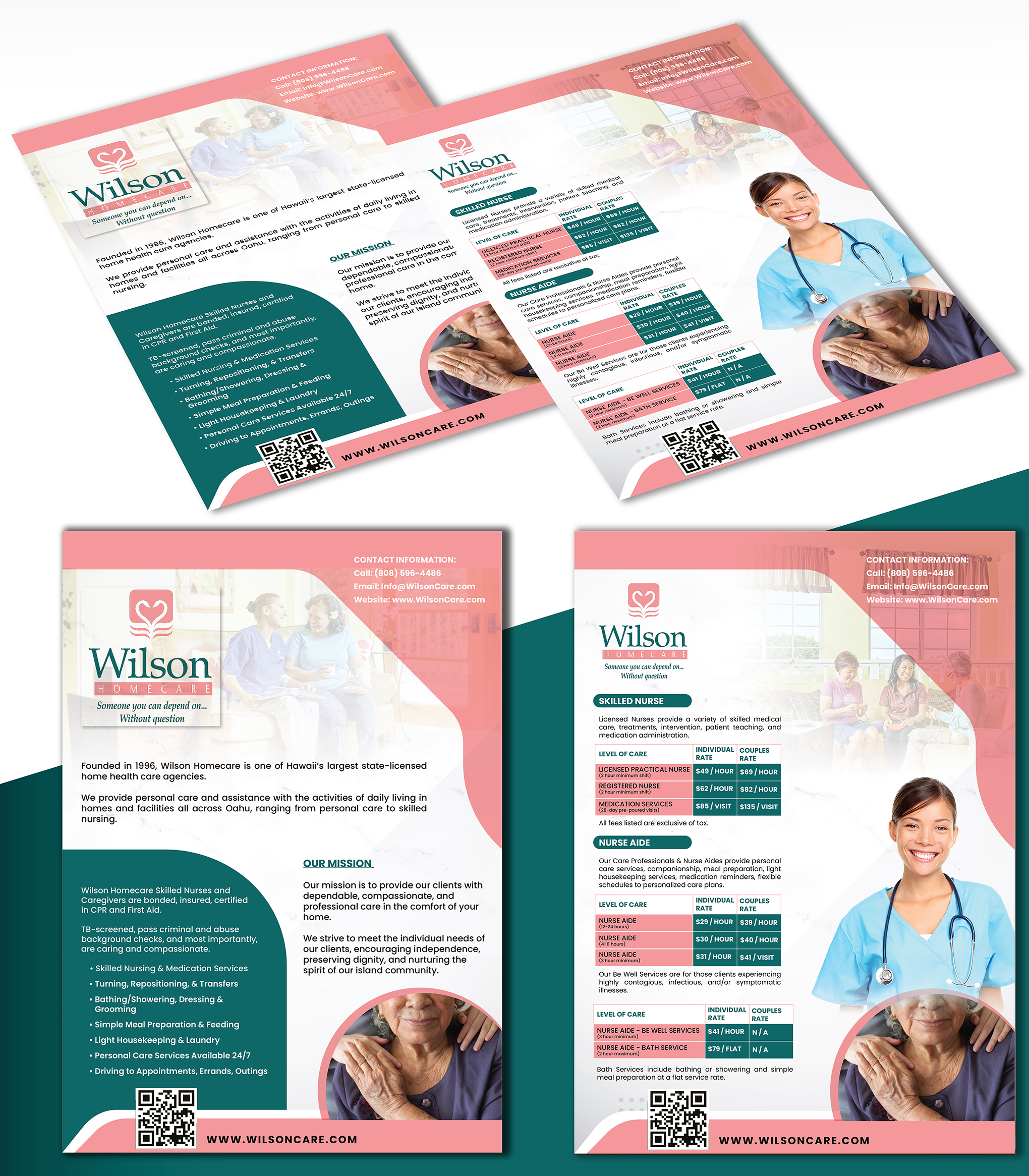 Flyer Design by creativemood438 for Wilson Care Group | Design #29378411