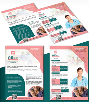 Design de Flyer par creativemood438 pour Wilson Care Group | Design : #29378411