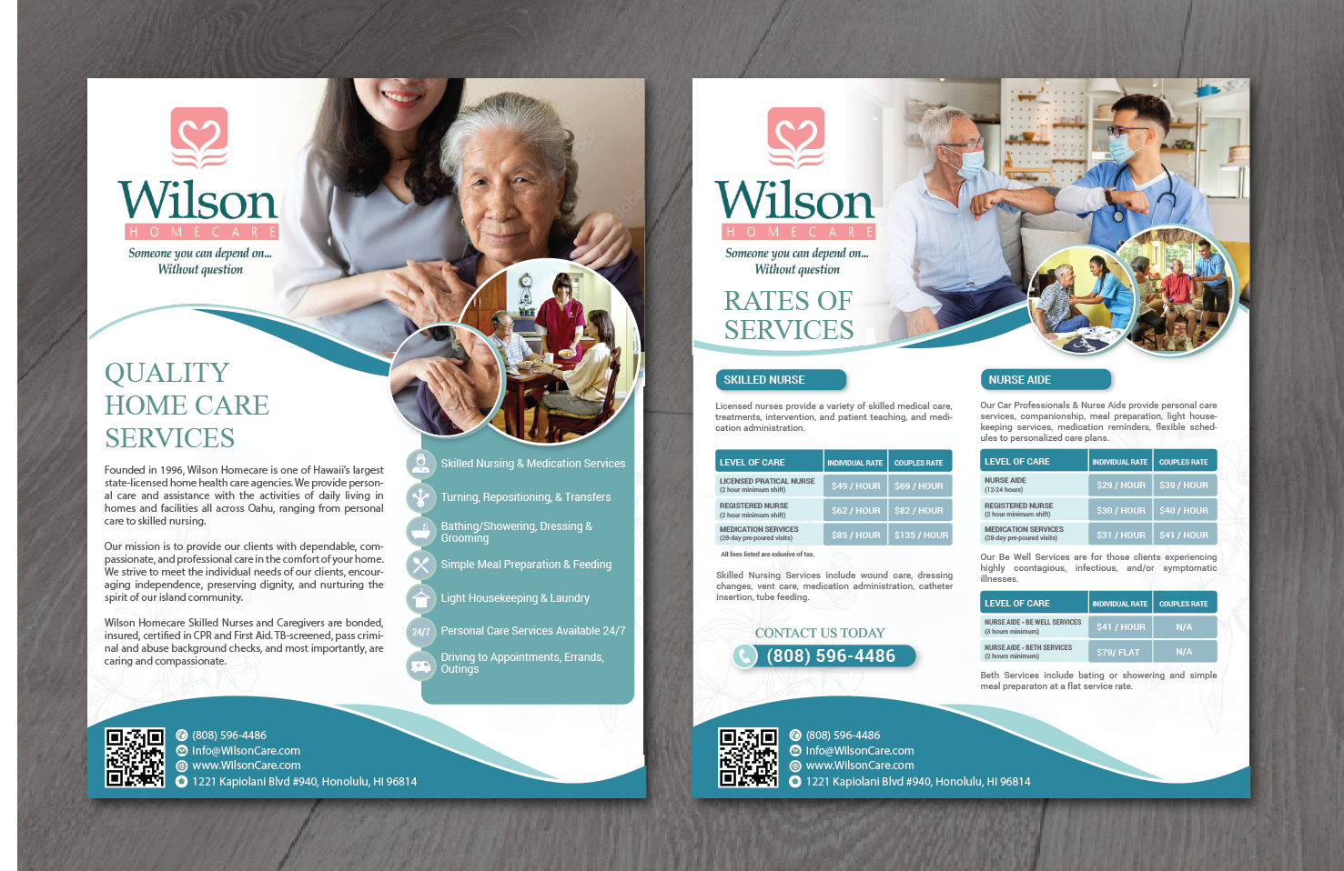 Flyer-Design von alex989 für Wilson Care Group | Design: #29394081