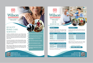 Flyer-Design von alex989 für Wilson Care Group | Design: #29444297