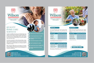 Flyer-Design von alex989 für Wilson Care Group | Design: #29452545