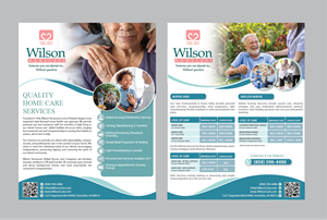 Flyer-Design von alex989 für Wilson Care Group | Design: #29494797