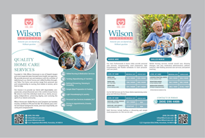 Flyer-Design von alex989 für Wilson Care Group | Design: #29502894