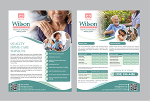 Flyer-Design von alex989 für Wilson Care Group | Design: #29560231