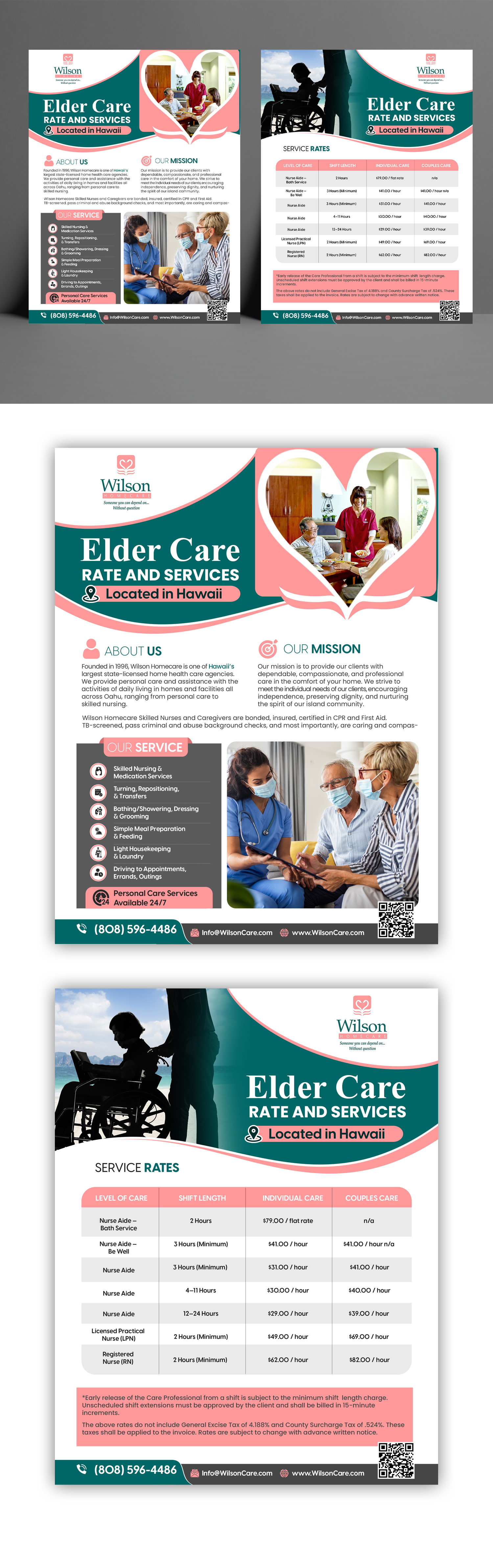 Flyer Design by debdesign for Wilson Care Group | Design #29377944