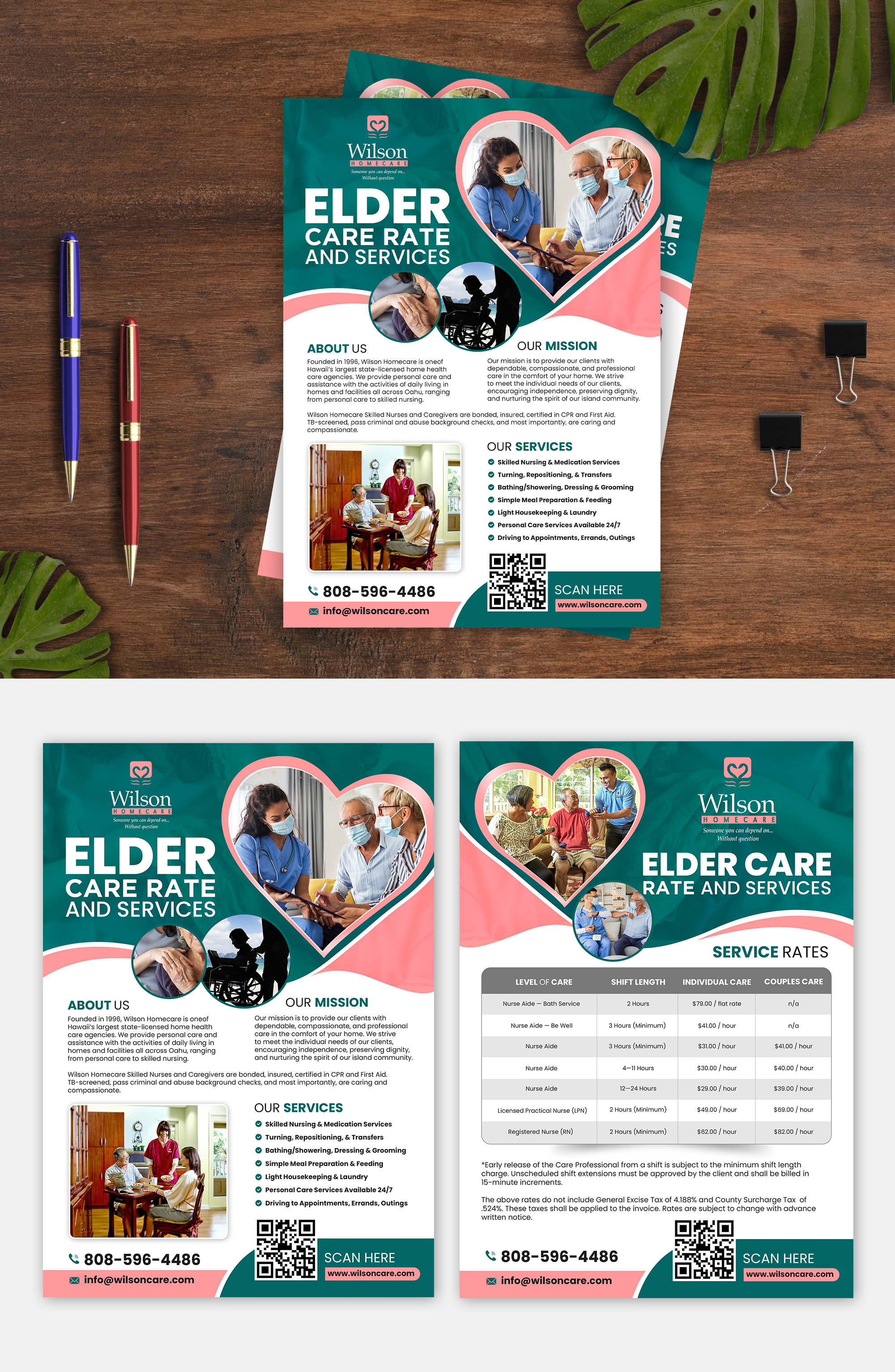 Flyer Design by debdesign for Wilson Care Group | Design #29379436