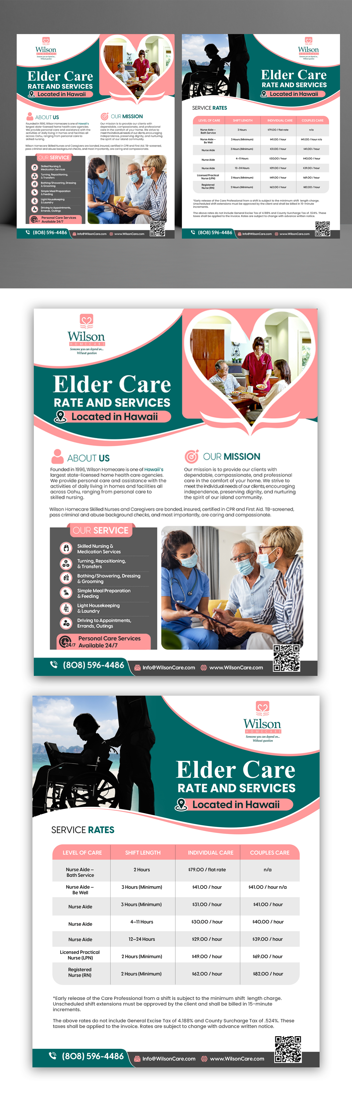 Flyer Design by debdesign for Wilson Care Group | Design #29381553