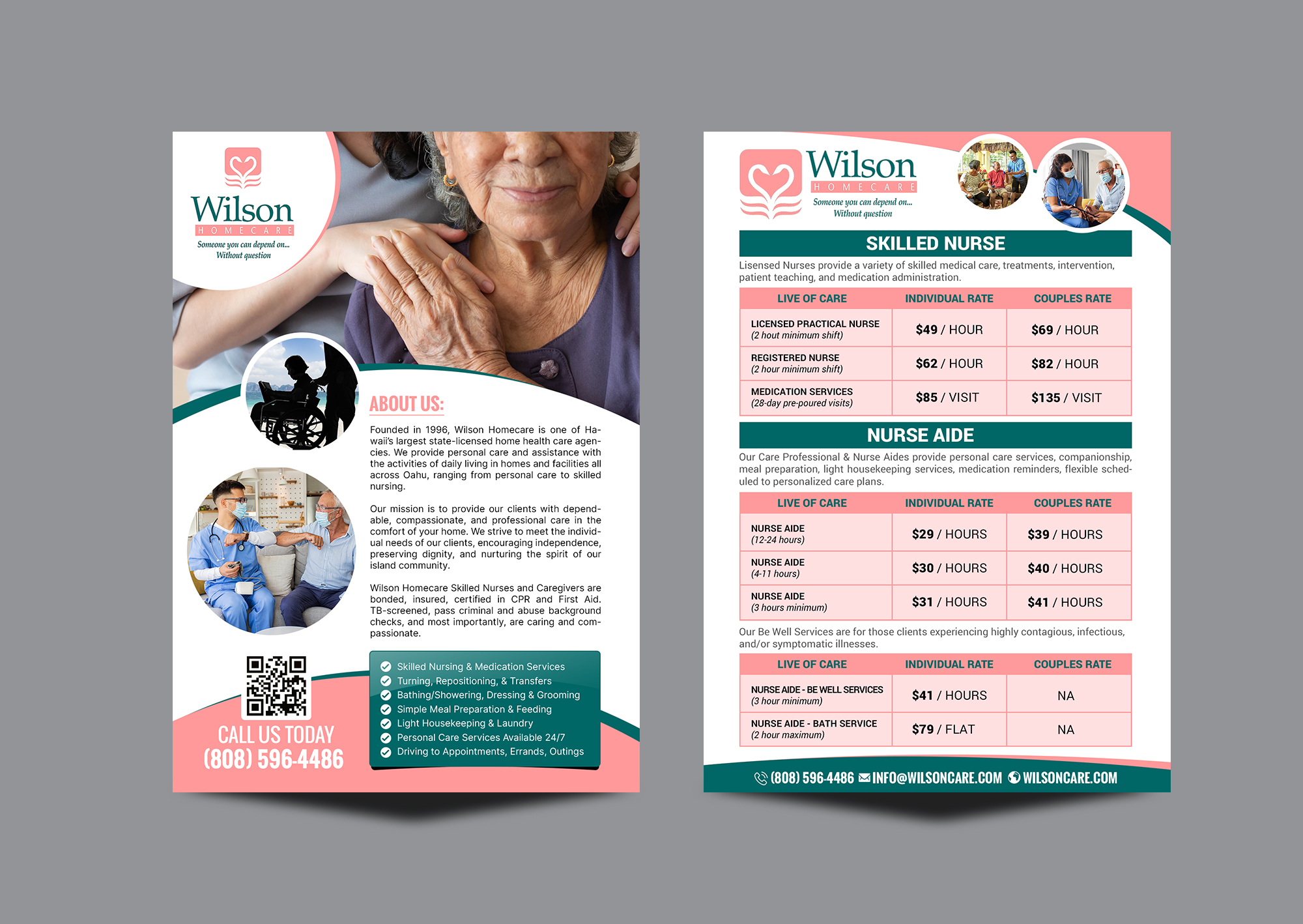 Flyer Design by chandrayaan.creative for Wilson Care Group | Design #29376253