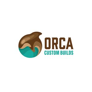 Orca Custom Builds | Logo-Design von JohnnyCactus