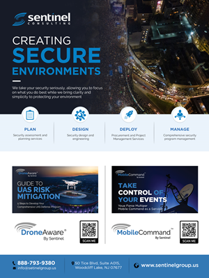 Graphic Design by Sun Creative for Sentinel Consulting, LLC | Design: #29421819