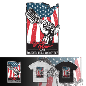 Speak Now and Forever Hold Your Piece | T-Shirt-Design von duatitik.std