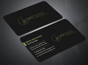 Business Card Design by sadikul islam for LifeQuest | Design: #29385335