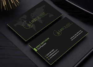 Business Card Design by sadikul islam for LifeQuest | Design: #29385405