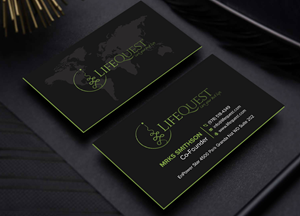 Business Card Design by sadikul islam for LifeQuest | Design: #29385406