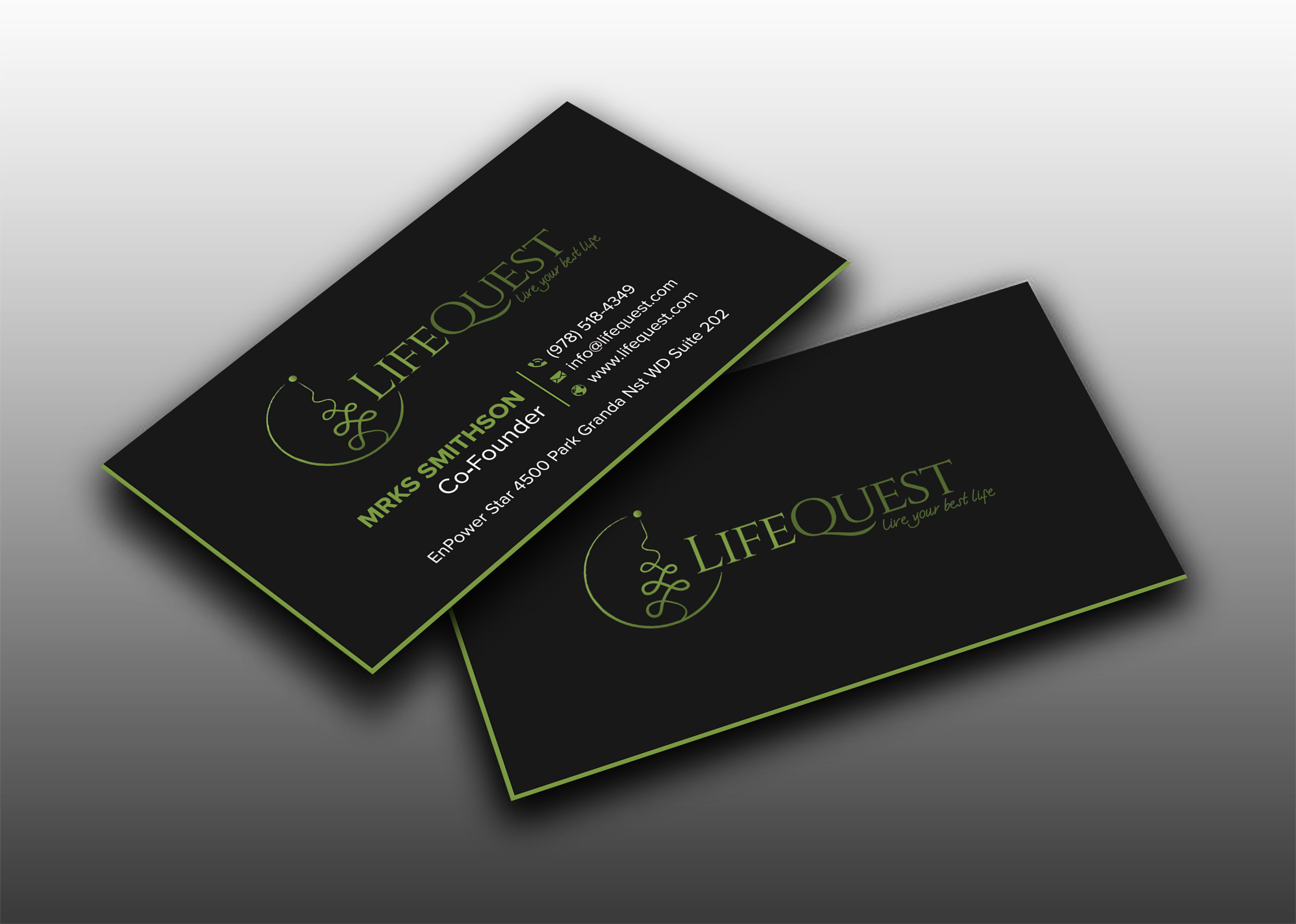 Visitenkarten-Design von sadikul islam für LifeQuest | Design #29385413