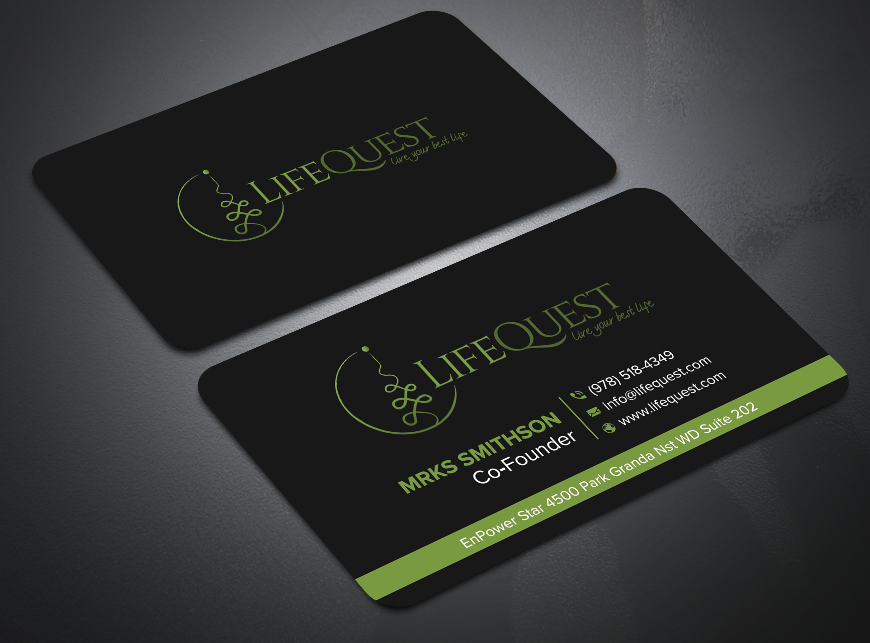 Visitenkarten-Design von sadikul islam für LifeQuest | Design #29385415