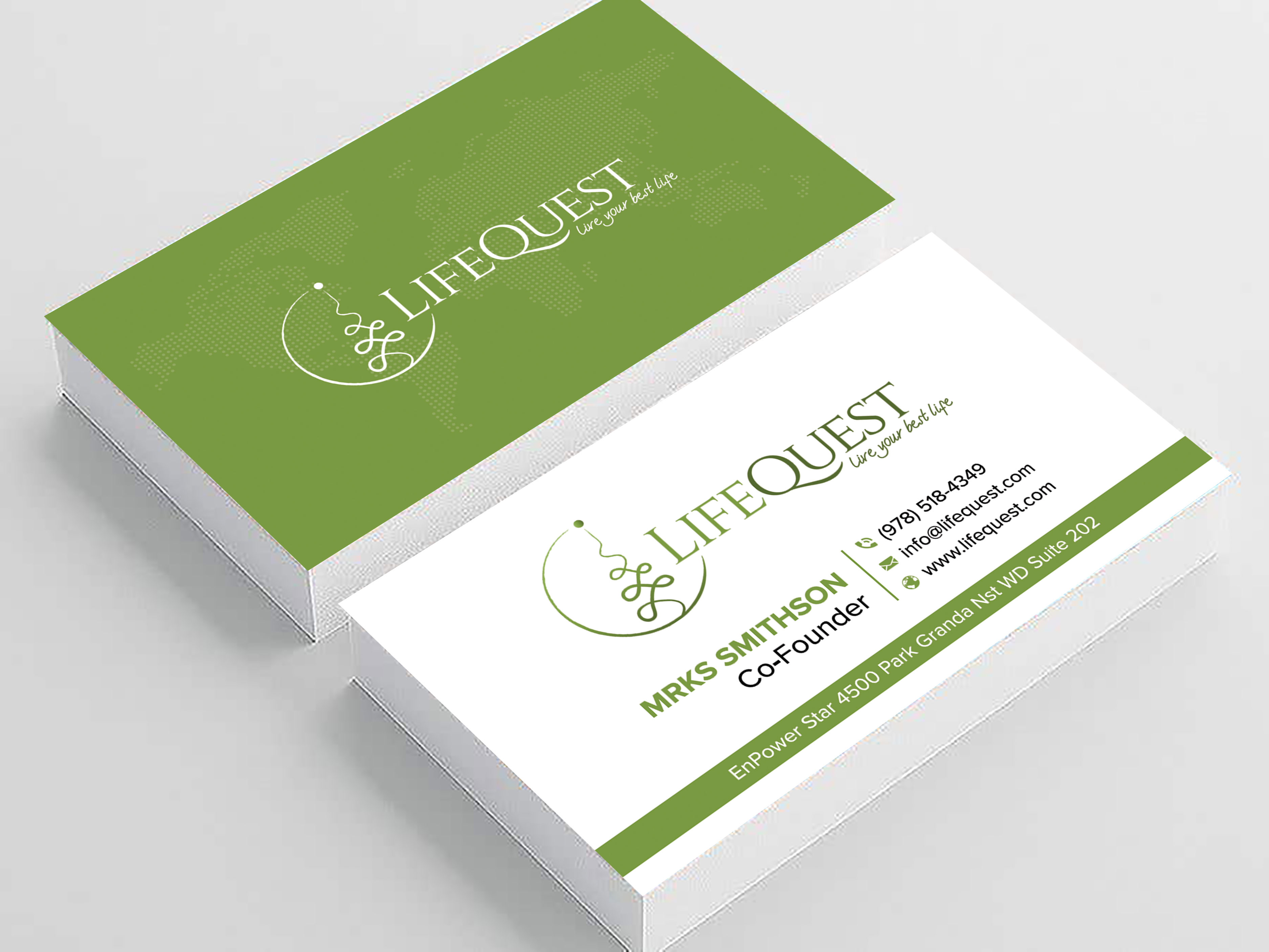 Business Card Design by sadikul islam for LifeQuest | Design #29385530