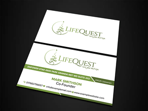 Business Card Design by sadikul islam for LifeQuest | Design: #29401527