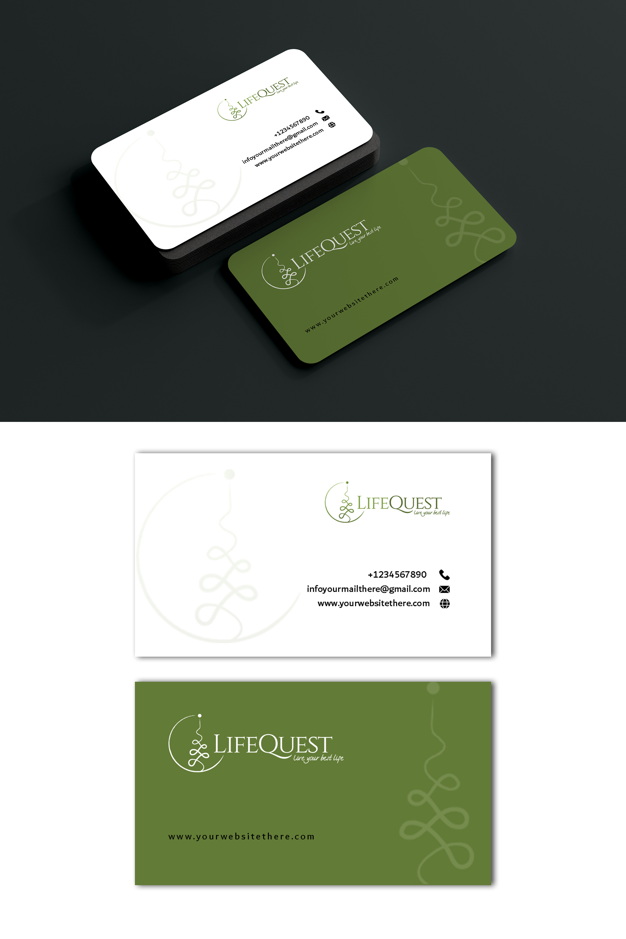 Business Card Design by Design Motion for LifeQuest | Design #29391245