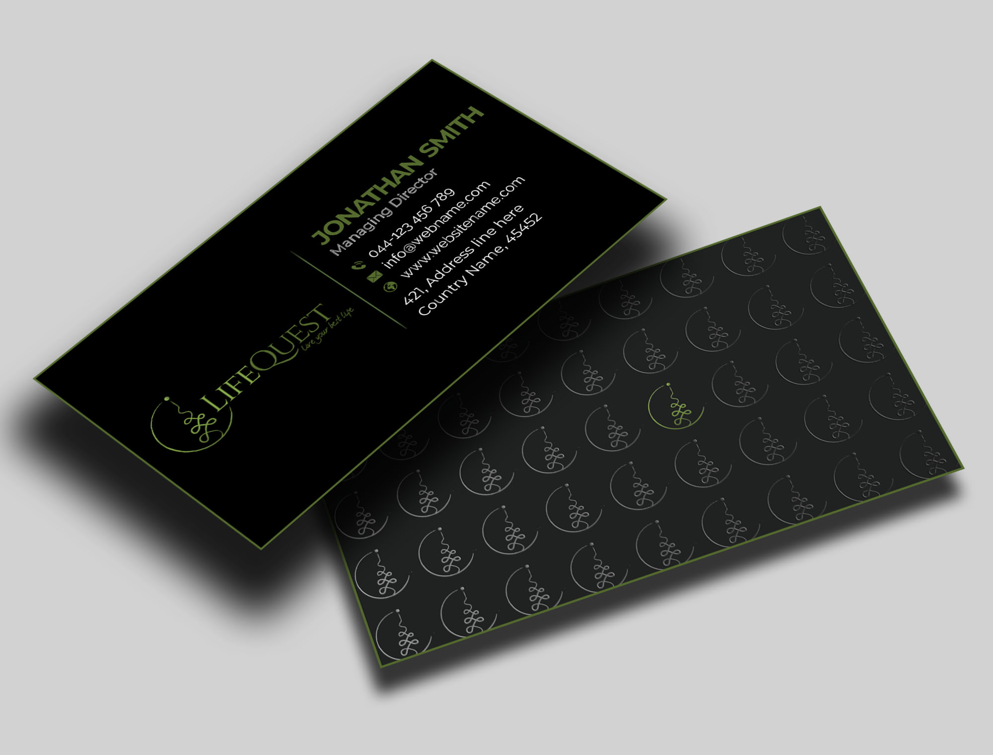 Business Card Design by jk_studio for LifeQuest | Design #29378675