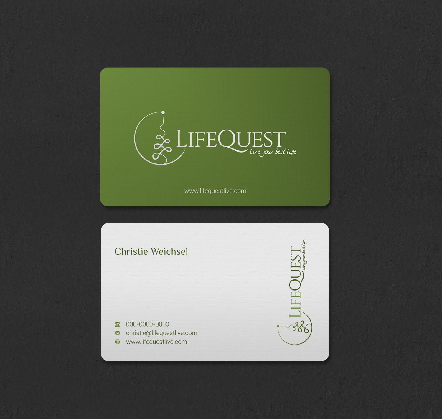 Visitenkarten-Design von INDIAN_Ashok für LifeQuest | Design #29382950