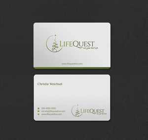 Business Card Design by INDIAN_Ashok for LifeQuest | Design: #29382951