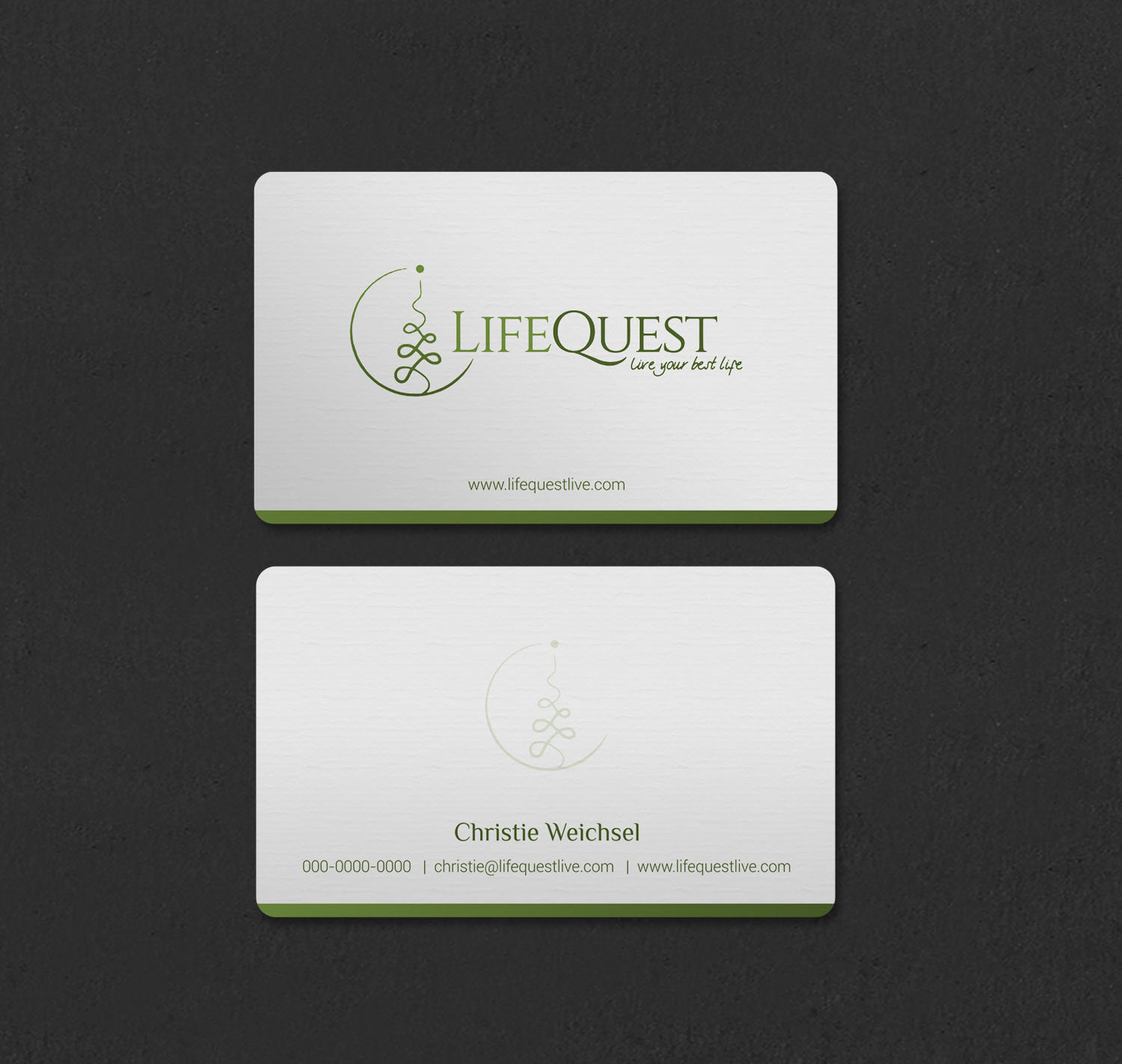 Visitenkarten-Design von INDIAN_Ashok für LifeQuest | Design #29382955