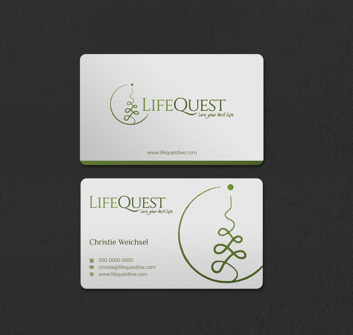 Visitenkarten-Design von INDIAN_Ashok für LifeQuest | Design #29382959