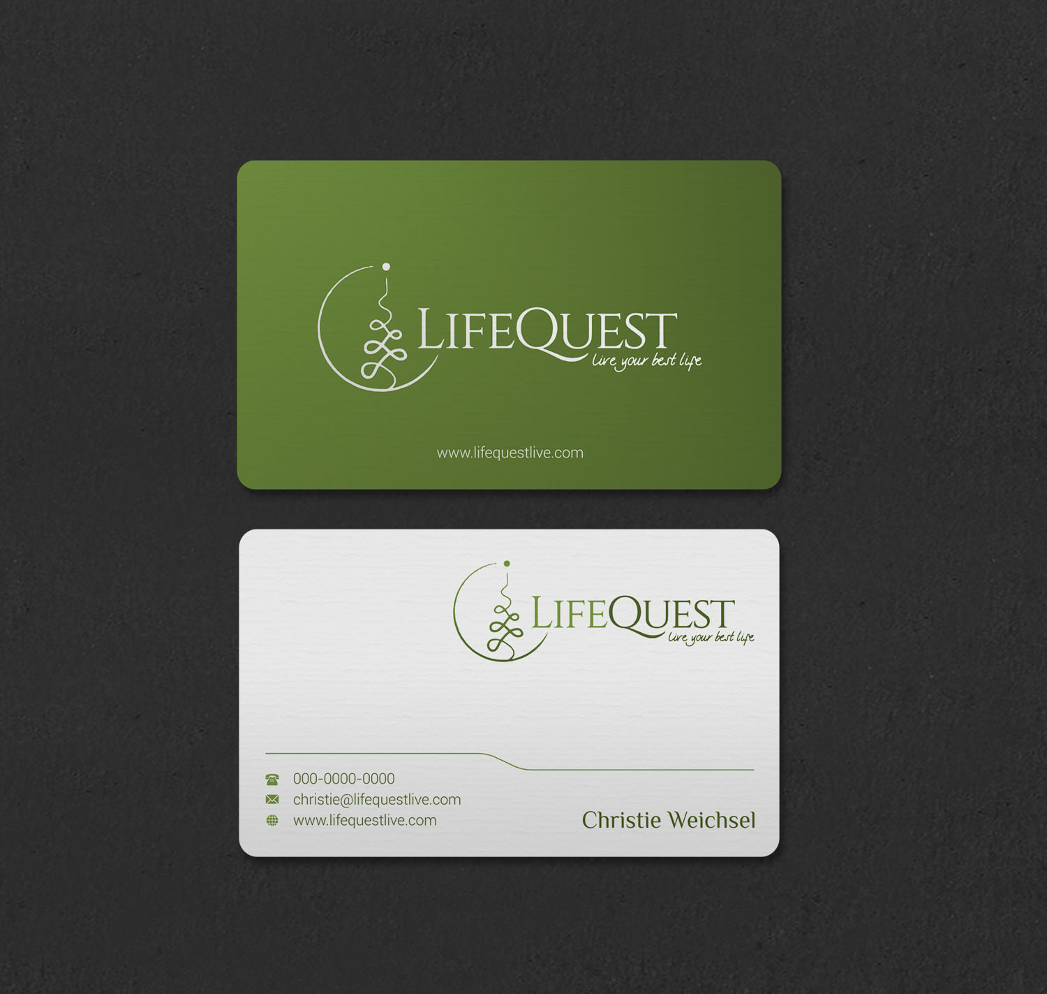Visitenkarten-Design von INDIAN_Ashok für LifeQuest | Design #29382962