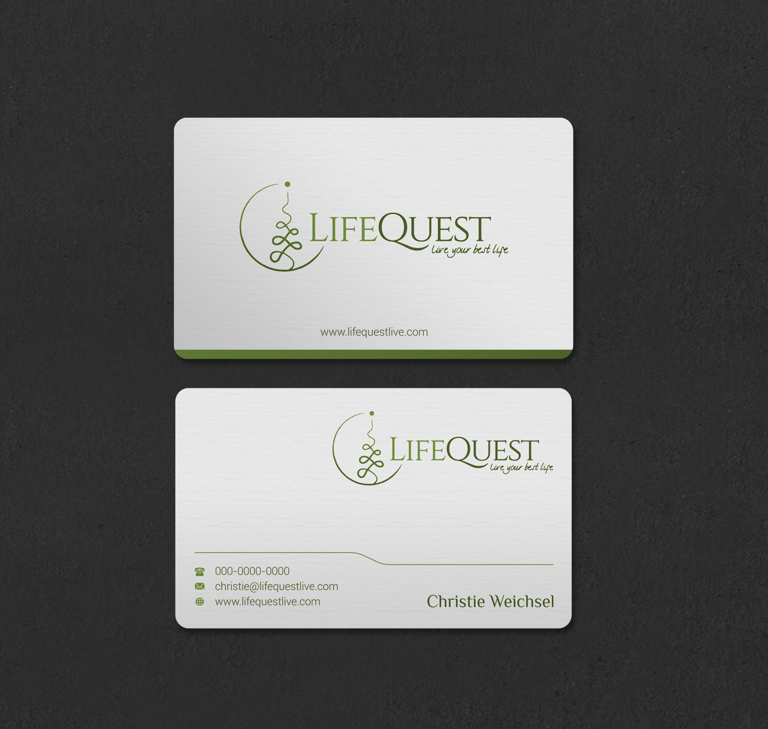 Visitenkarten-Design von INDIAN_Ashok für LifeQuest | Design #29382967