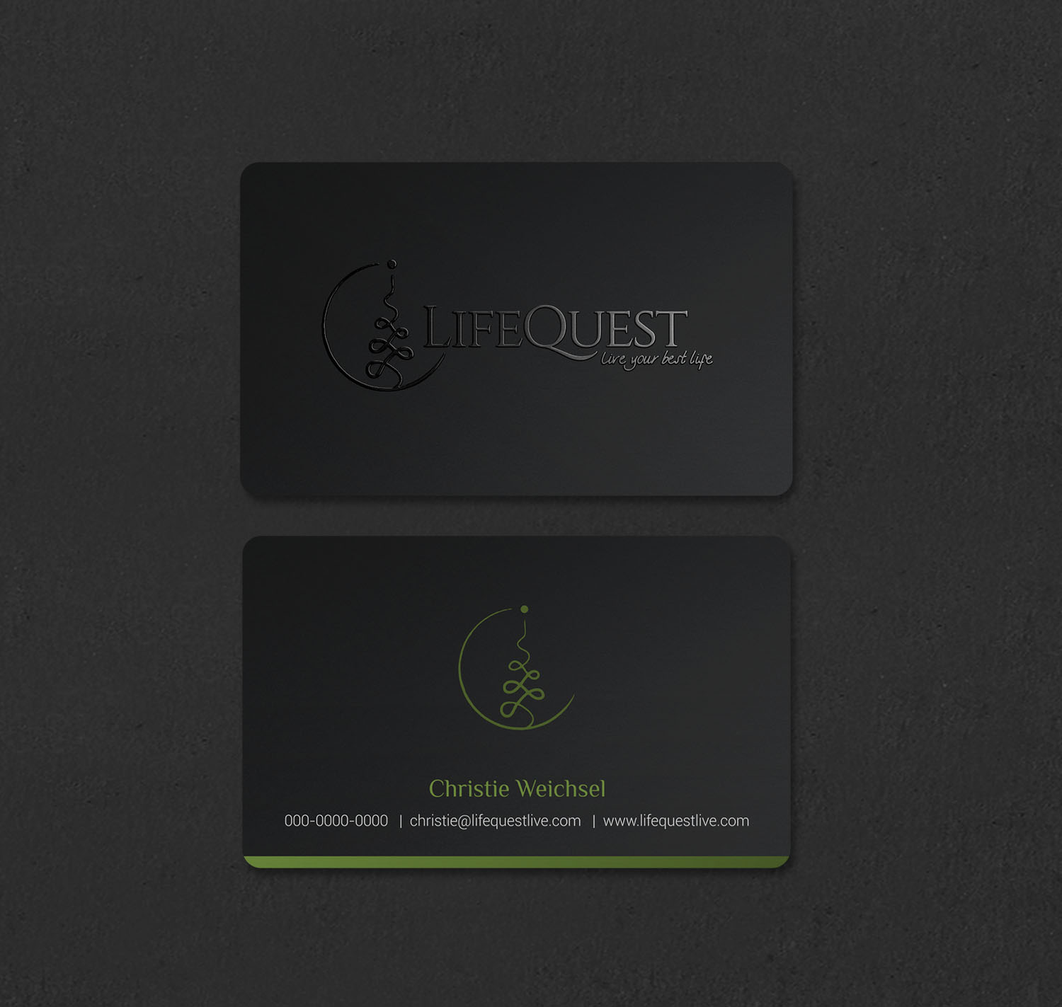 Visitenkarten-Design von INDIAN_Ashok für LifeQuest | Design #29382970