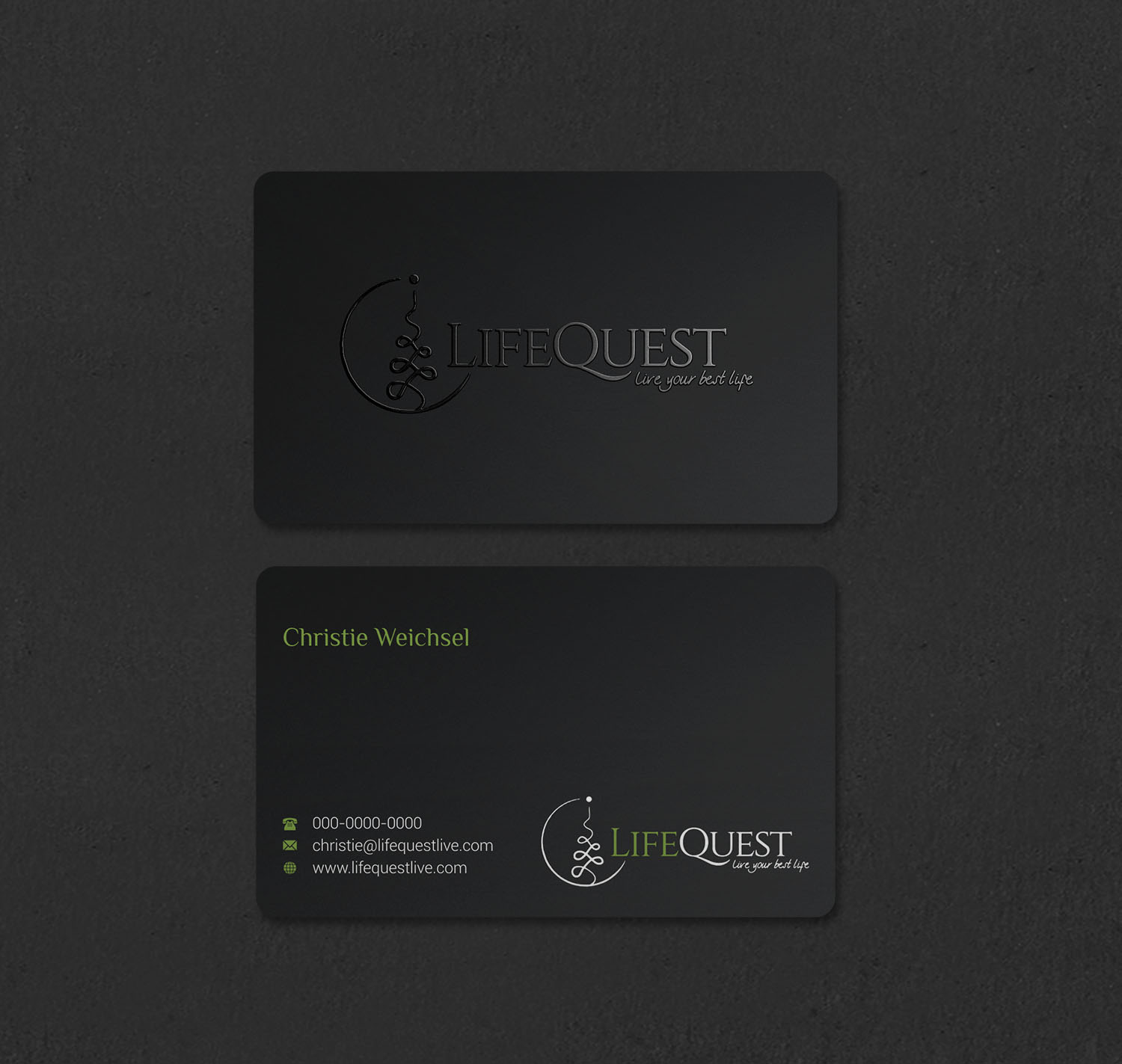 Design de Carte de Visite par INDIAN_Ashok pour LifeQuest | Design #29382974