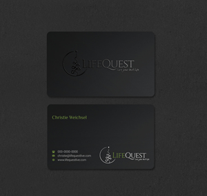 Design de Carte de Visite par INDIAN_Ashok pour LifeQuest | Design : #29382974