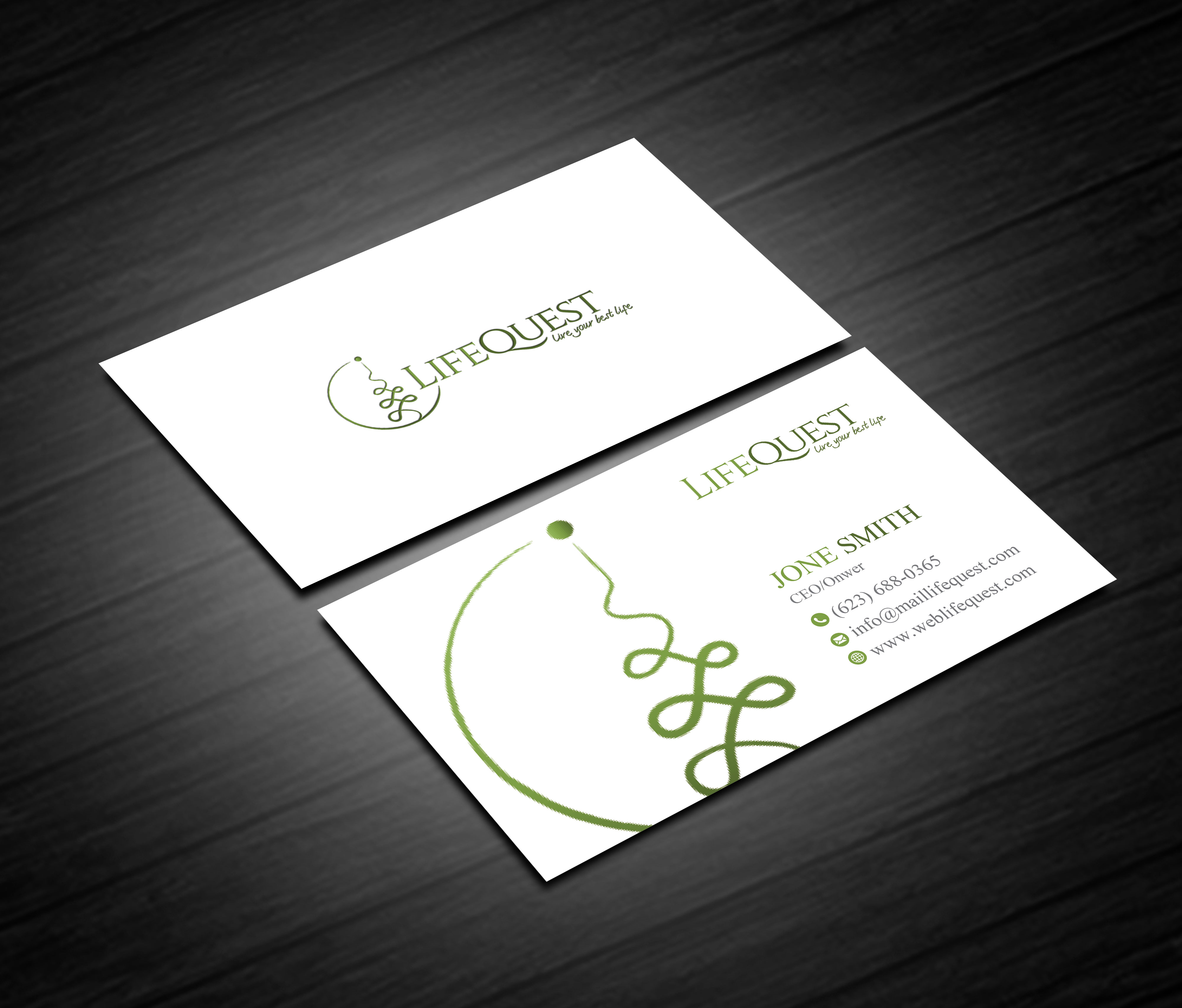 Business Card Design by artbitin for LifeQuest | Design #29388028