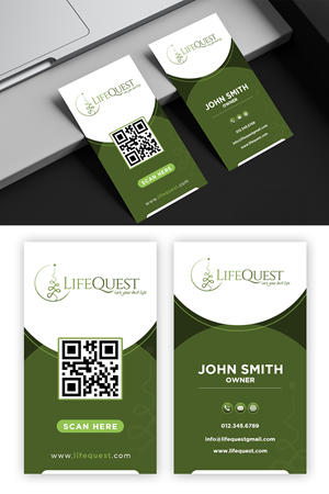 Business Card Design by debdesign for LifeQuest | Design: #29395799