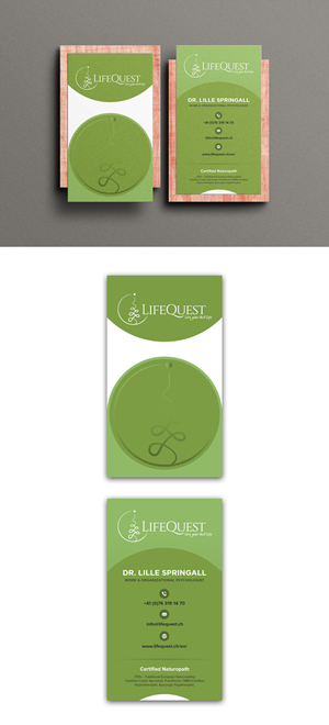 Business Card Design by debdesign for LifeQuest | Design: #29397680