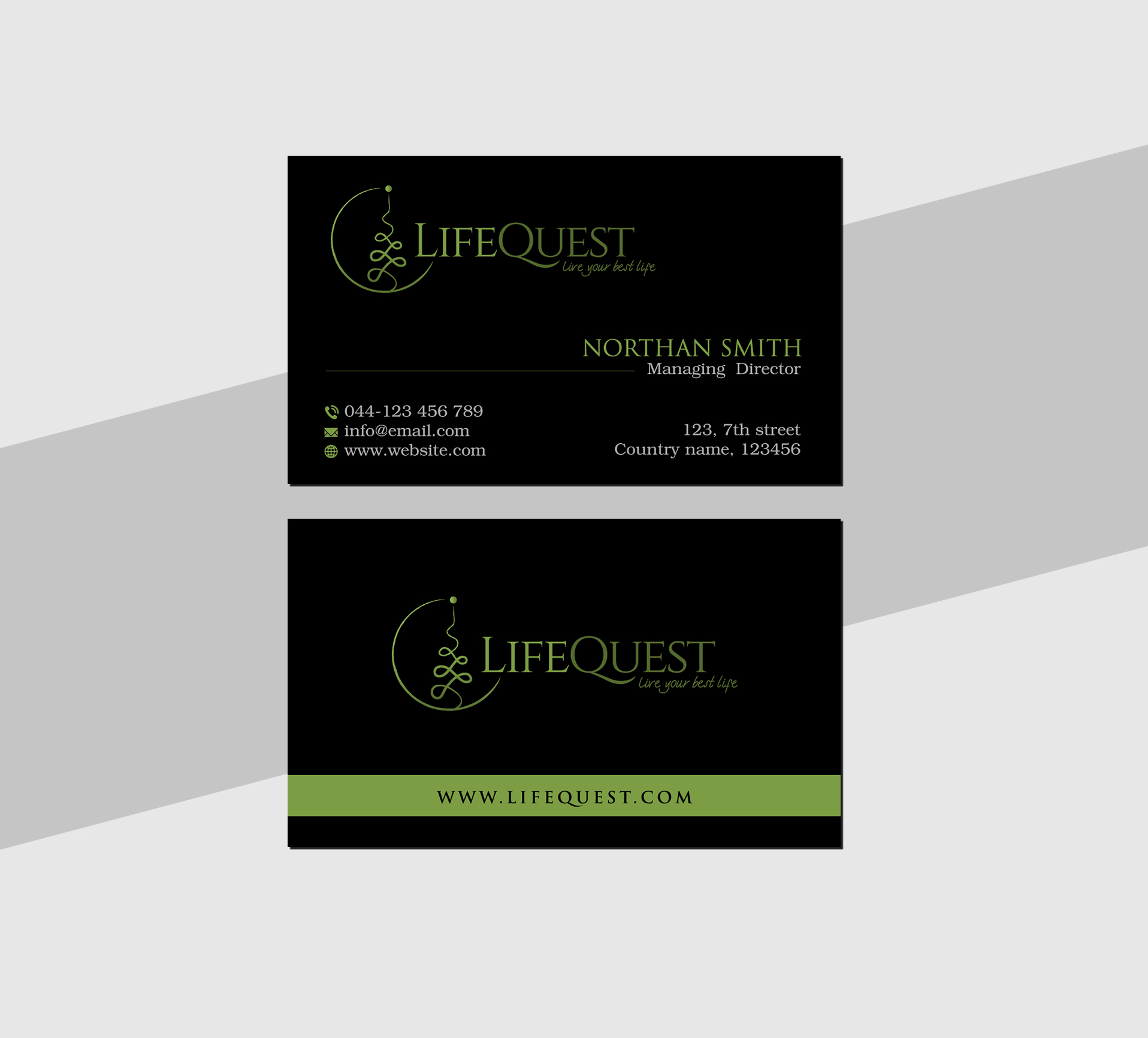 Visitenkarten-Design von Creations Box 2015 für LifeQuest | Design #29379274