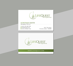 Visitenkarten-Design von Creations Box 2015 für LifeQuest | Design: #29379325