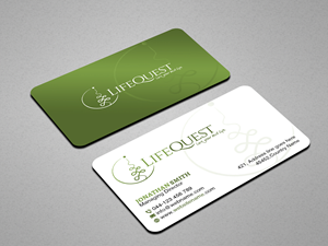 Business Card Design by Creations Box 2015 for LifeQuest | Design: #29379962